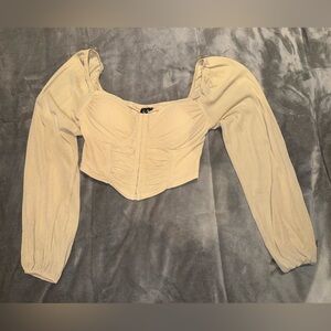 Windsor Sparkly Corset Crop Top